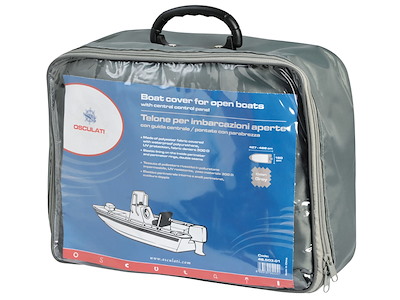 Telone per imbarcazioni aperte con guida centrale/pontate con parabrezza