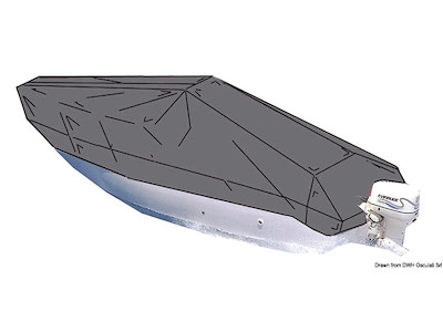 Telone per scafi aperti con console di guida centrale