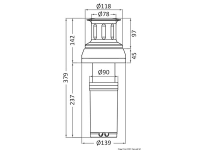 Verricello da tonneggio ITALWINCH Nestor V