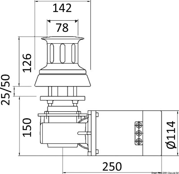 Verricelli da tonneggio ITALWINCH Nestor