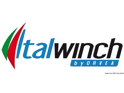 Verricello ITALWINCH Smart Plus 1000W 24V - 8mm alto c/campana