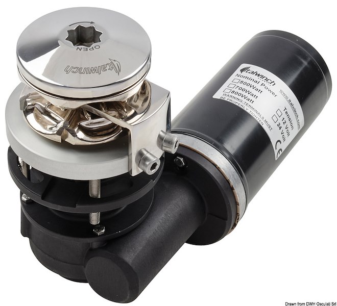 Verricello ITALWINCH Smart-R1 ultra compatto