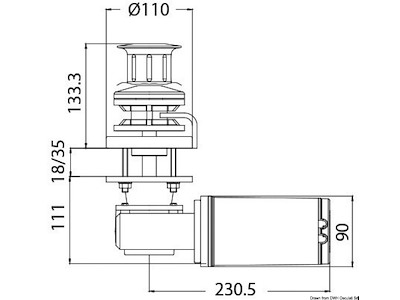 Verricello ITALWINCH Smart-R1 ultra compatto