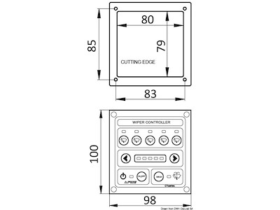 Pannello di comando intelligente per tergicristalli - universale