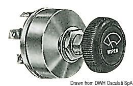 Interruttore tergicristallo 12 V 2 velocità 