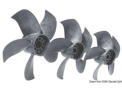 Elica di ricambio per thruster LEWMAR