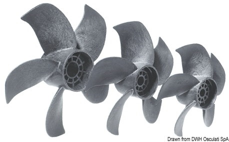 Elica di ricambio per thruster LEWMAR