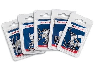 Viteria in blister - Autofilettante testa cilindrica DIN 7981 / Autofilettante testa goccia DIN 7983 / Viti a legno fastar DIN 7505A/ Dadi auto-bloccanti DIN 982