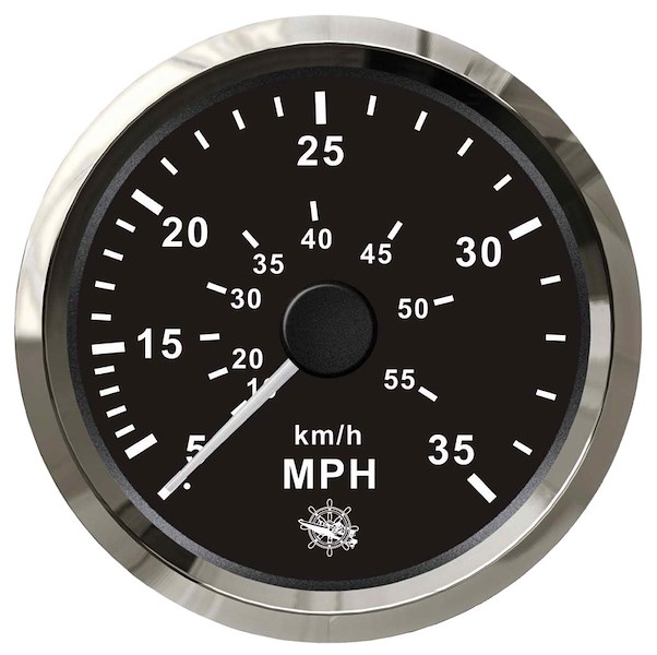Spidometro con tubo di Pitot (a pressione d'acqua)