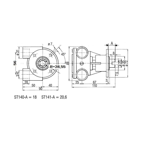 POMPA ST140