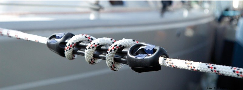 Ammortizzatore d'ormeggio UNIMER U-Cleat con blocco automatico della cima