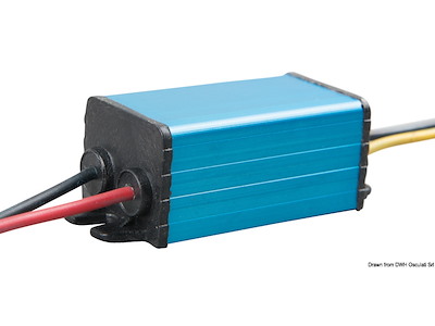 Convertitore di tensione VICTRON DC/DC di potenza non isolato, utilizzabile anche come carica batteria - Solo versione con uscita regolabile