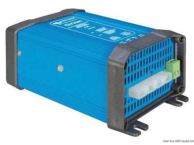 Convertitore di tensione VICTRON DC/DC di potenza non isolato, utilizzabile anche come carica batteria - Solo versione con uscita regolabile