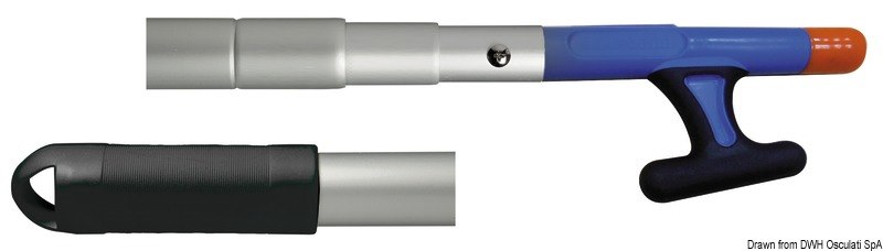 Gancio d'accosto professionale con testa in gomma