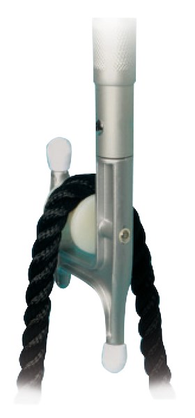 Gancio d’accosto professionale con puleggia di scorrimento per trappa