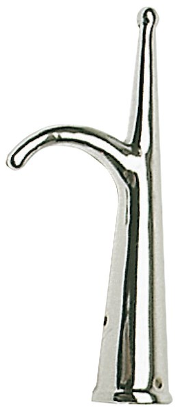 Gancio d’accosto in ottone cromato