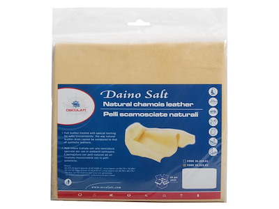 Pelle scamosciata naturale Daino Salt