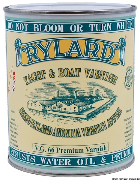 Vernice trasparente per legno Rylard VG66 Premium 