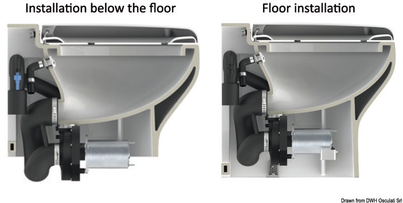 WC elettrico TECMA Silence Plus 2G (Generazione 2)