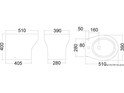 Bidet Tecma Silence Plus 2G 