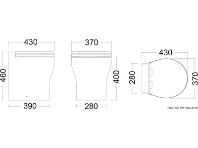 WC elettrico TECMA Elegance 2G (Generazione 2)