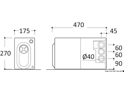 Sistemi di trasferimento acque grigie Sanisplit NK TECMA