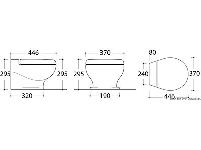 WC elettrico TECMA Nano