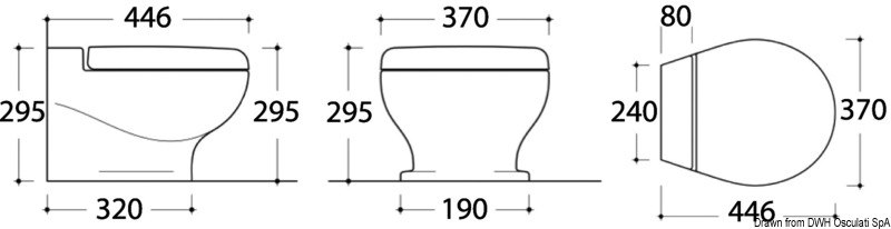 WC elettrico TECMA Nano