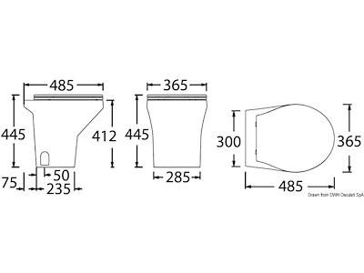 WC elettrico TECMA Compass