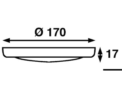 Plafoniera BATSYSTEM Saturn LED HD