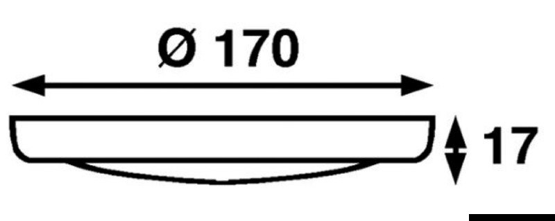 Plafoniera BATSYSTEM Saturn LED HD