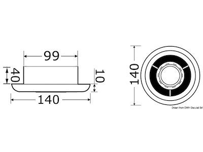 Faretto LED da incasso con aspirazione Extract and Light