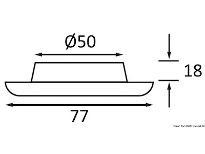 Plafoniera alogena da incasso BATSYSTEM Nova Classic