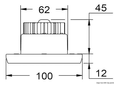 Plafoniera a LED Superyacht stagna 