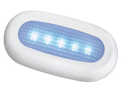 Luce di cortesia LED senza incasso - frontale