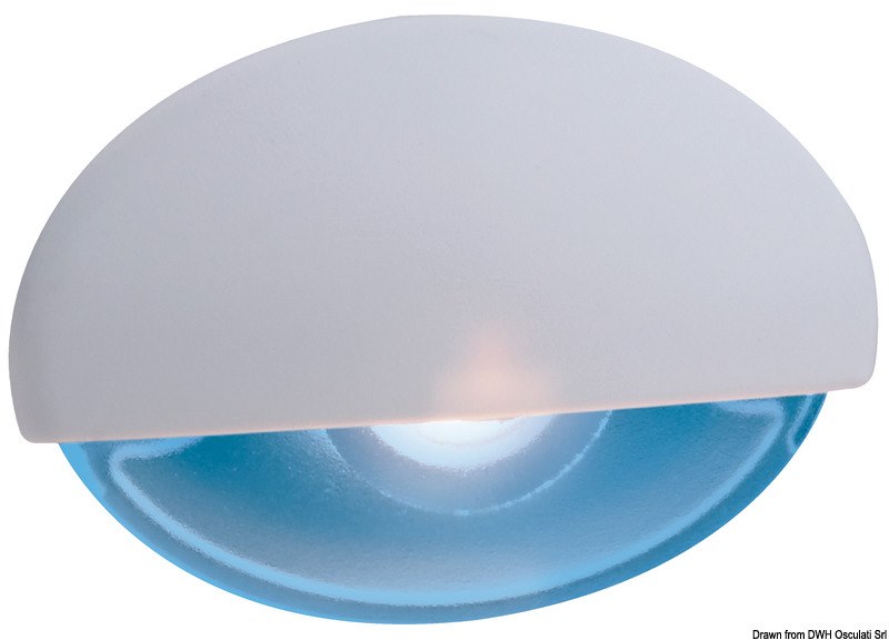 Luce cortesia Steeplight bianca LED bianco 