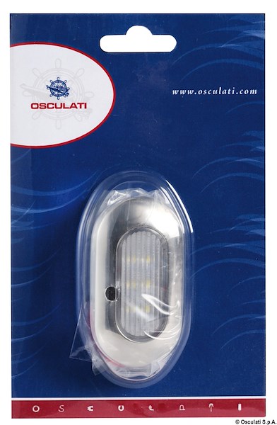 Luce di cortesia LED senza incasso - frontale