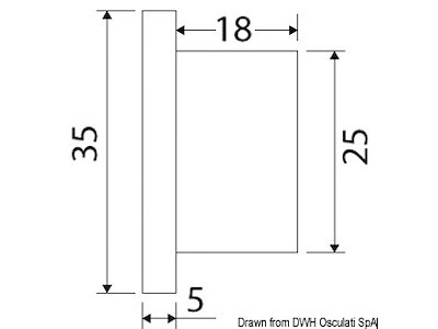 Plafoniera LED da incasso - frontale