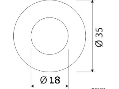 Luce di cortesia a LED da incasso - frontale