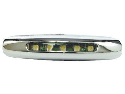 Luce di cortesia LED senza incasso - frontale