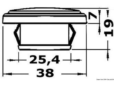 Luce di cortesia LED da incasso Tilly - frontale o verso il basso