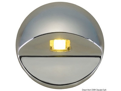 Luce di cortesia LED da incasso Alcor - verso il basso