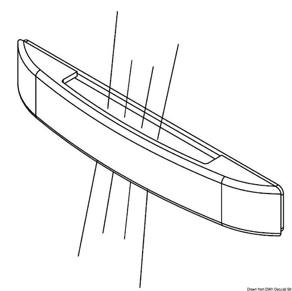 Luce di cortesia LED senza incasso
