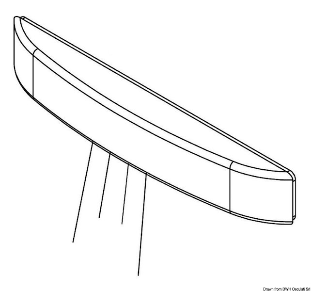 Luce di cortesia LED senza incasso