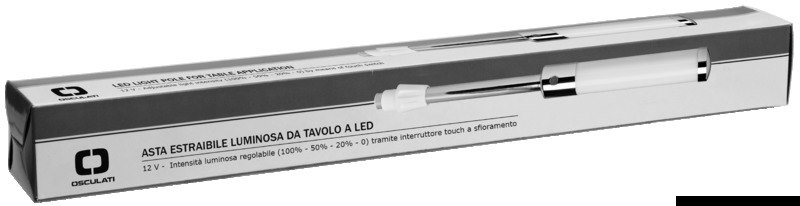 Asta estraibile LED con dimmer 