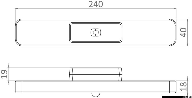 Barra led per tendalino 