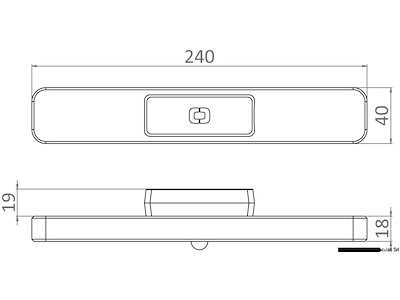 Barra led per tendalino 