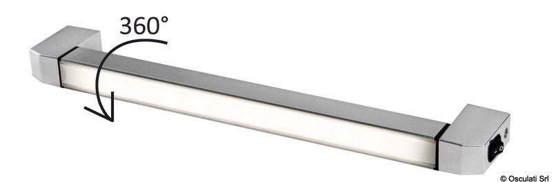 Plafoniera a LED Slash orientabile a 360°