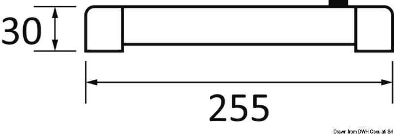 Luce LED a rotaia Turnstripe rotanti