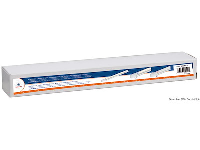 Plafoniera lineare a 14 LED bianca 12 V 